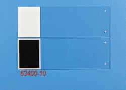 Electron Microscopy Sciences Colormark™ Plus Glass Slide, White/Black Frosted
