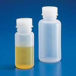 Electron Microscopy Sciences Graduated Wide Mouth LD Polyethylene Bottle 100 ml, 105 mm height, 24 mm I.D., 48 mm O.D.