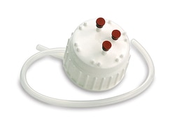 Electron Microscopy Sciences&nbsp;Heavy Duty Vacuum Bottle w/screw cap, Material: USP Class VI medical grade resin. Cap: 83 mm., 1/EA