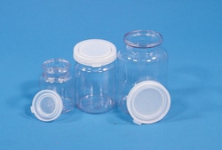 Electron Microscopy Sciences PVC Sample Bottles 30 ml, 25 mm Neck opening, 48 mm height