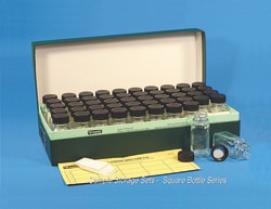 Electron Microscopy Sciences Sample Storage Set Square Bottle Series 4,