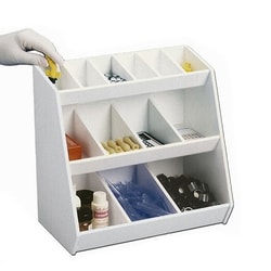 Electron Microscopy Sciences&nbsp;Bench Top 13 Compartment Bins and 1 Shelf