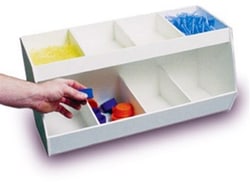 Electron Microscopy Sciences&nbsp;Bench Top 8 Compartment Bins 4-Plus-4