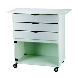 Electron Microscopy Sciences Extra Wide Lab Cart, 24.5”  x 3 3/8” Footprint, 14 7/8” height