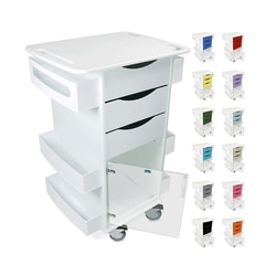 Electron Microscopy Sciences Core DX Multi Task Cart with Blue Drawers