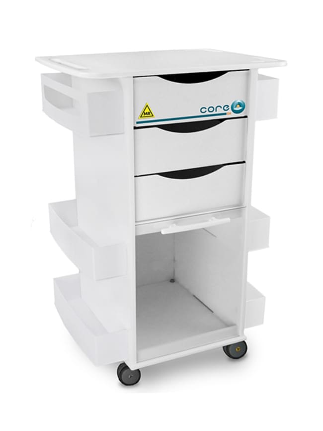 Electron Microscopy Sciences MRI Core DX Lab Cart with White Drawers