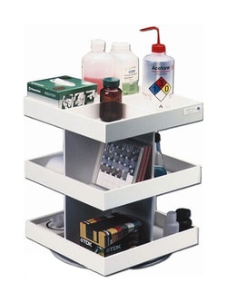 Electron Microscopy Sciences&nbsp;Bench Top Rotating 3 Level Shelf