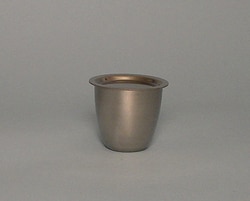 Electron Microscopy Sciences Platinum Crucible, 10 ml, 24 mm height, 29.0