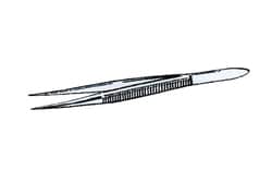 Electron Microscopy Sciences Crucible Tweezers, 130 mm