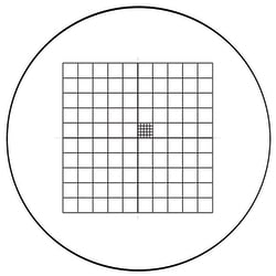 Electron Microscopy Sciences Whipple Grid Graticle NE29, 27 mm, 100 squares in 7 mm