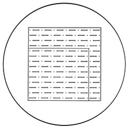 Electron Microscopy Sciences&nbsp;Weibel 3 Graticle NGW3, 19mm, Weibel 3 Method