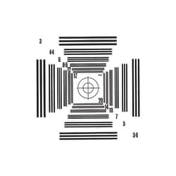 Electron Microscopy Sciences&nbsp;NBS 25 Chart 20 Lines per mm