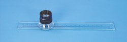 Electron Microscopy Sciences Stereo Viewer Glass Scale with 50 mm Marking Area, 80 x 25 x 3 mm