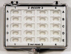 Electron Microscopy Sciences BEEM Blocklock Flat Embedment, 20 Positions