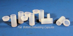 Electron Microscopy Sciences Flat Bottom Embedding Capsules, Polyethylene 500/pk