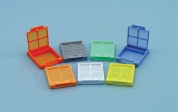 Electron Microscopy Sciences Micromesh 1 Compartment Cassette, Green
