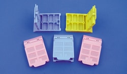 Electron Microscopy Sciences Embedding Cassette with 6-Compartments, Pink