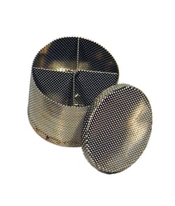 Electron Microscopy Sciences 4 Compartment Tissue Basket with Lid, 25 mm diameter, 23 mm height