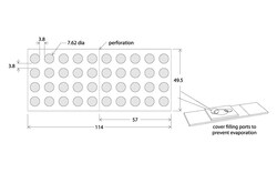 Electron Microscopy Sciences HybriWell™ Sealing System Port Seal Tab, 7.62 x 0.6 mm