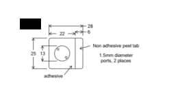Electron Microscopy Sciences HybriWell™ Sealing System Chamber 1 well 18 mcL, 13mm Dia