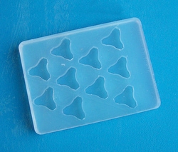 Electron Microscopy Sciences Flat Embedding Mold Flat Embed. Mold Triple Ends, 4 mm deep, 10 Cavities