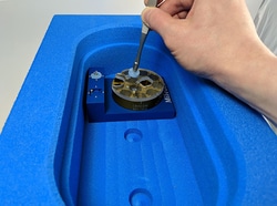 Electron Microscopy Sciences EMS Double Cryo Pucks Loading Dewar with Lid