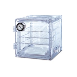 Electron Microscopy Sciences Lab Companion™ Vacuum Desiccator Cabinet, 35 L Clear, 16½x15⅝x15