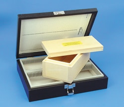 Electron Microscopy Sciences&nbsp;25 Microscope Slide Box, 3x2