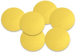 Electron Microscopy Sciences EMS Substrate Gold Coated Round Coverslips,
