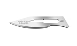 Electron Microscopy Sciences&nbsp;Swann-Morton Carbon Steel Blades Size 6, Non-Sterile