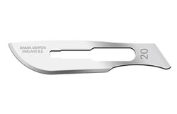 Electron Microscopy Sciences&nbsp;Swann-Morton Stainless Steel Blades Size 20, Sterile