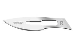 Electron Microscopy Sciences&nbsp;Swann-Morton Stainless Steel Blades Size 23, Sterile