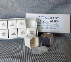 Electron Microscopy Sciences&nbsp;Rinzl Plastic Coverslips, 22 x 22 mm