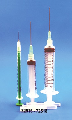 Electron Microscopy Sciences Rubber Piston Syringes with 21 gauge Needle