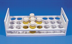 Electron Microscopy Sciences 24 Place Scintillation Vial Rack with Handle,