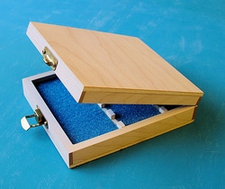 Electron Microscopy Sciences Wooden Tweezers Holder Case, Quantity: Each