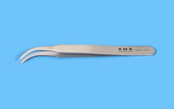 Electron Microscopy Sciences EMS Tweezers Style 2AB, SA steel, Curved tips