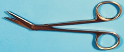 Electron Microscopy Sciences Iris Scissors Angular, 2-Fine Points, 4-1/2"