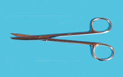 Electron Microscopy Sciences Iris Scissors with Curved Blades, 2-Fine Points,