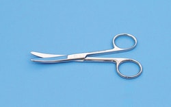 Electron Microscopy Sciences Scissors with Curved Blades with Blunt/Blunt