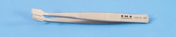 Electron Microscopy Sciences&nbsp;EMS Flat-Tip Tweezers Style 128, 105 mm OAL