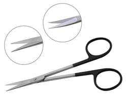 Electron Microscopy Sciences&nbsp;EMS SuperCut Iris Scissors with Curved Blades, 4-1/2