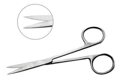 Electron Microscopy Sciences EMS Iris Scissors Standard with Straight Blades,