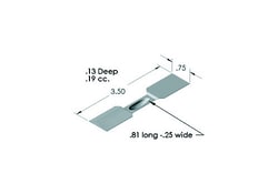 Electron Microscopy Sciences EMS Tungsten Boat B-3, Quantity: Pack of 5