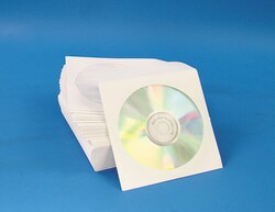 Electron Microscopy Sciences Paper Sleeve, CD Storage, Pack of 100, Quantity: