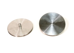 Electron Microscopy Sciences Shorter Pin SEM Stub Slotted 38 mm head with 6 mm Pin, Aluminum, 1/8