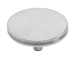 Electron Microscopy Sciences&nbsp;Shorter Pin SEM Stub Slotted 18 mm Head with 6 mm Pin, Aluminum, 3.2 mm Pin diameter