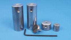 Electron Microscopy Sciences SEM Pin Stub Adapter, 15 mm x 10 mm, Quantity: