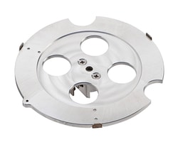 Electron Microscopy Sciences&nbsp;SEM Wafer Holder for Notch Style Wafers, 100 mm