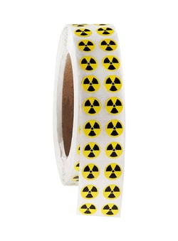 Electron Microscopy Sciences Label with Radioactive Black Symbol, 0.5 x